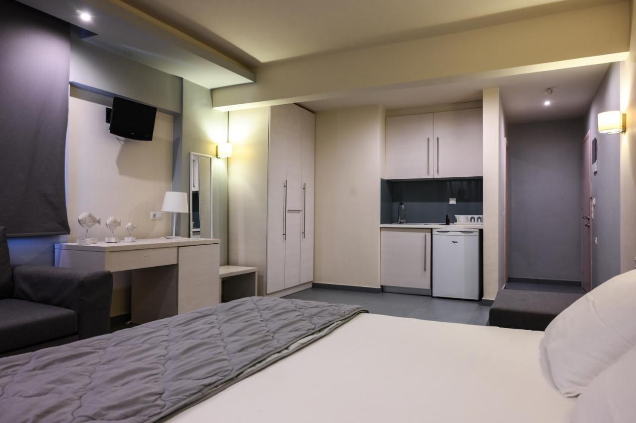 Blue Sea Boutique Apartments Олимпиаки-Акти Экстерьер фото