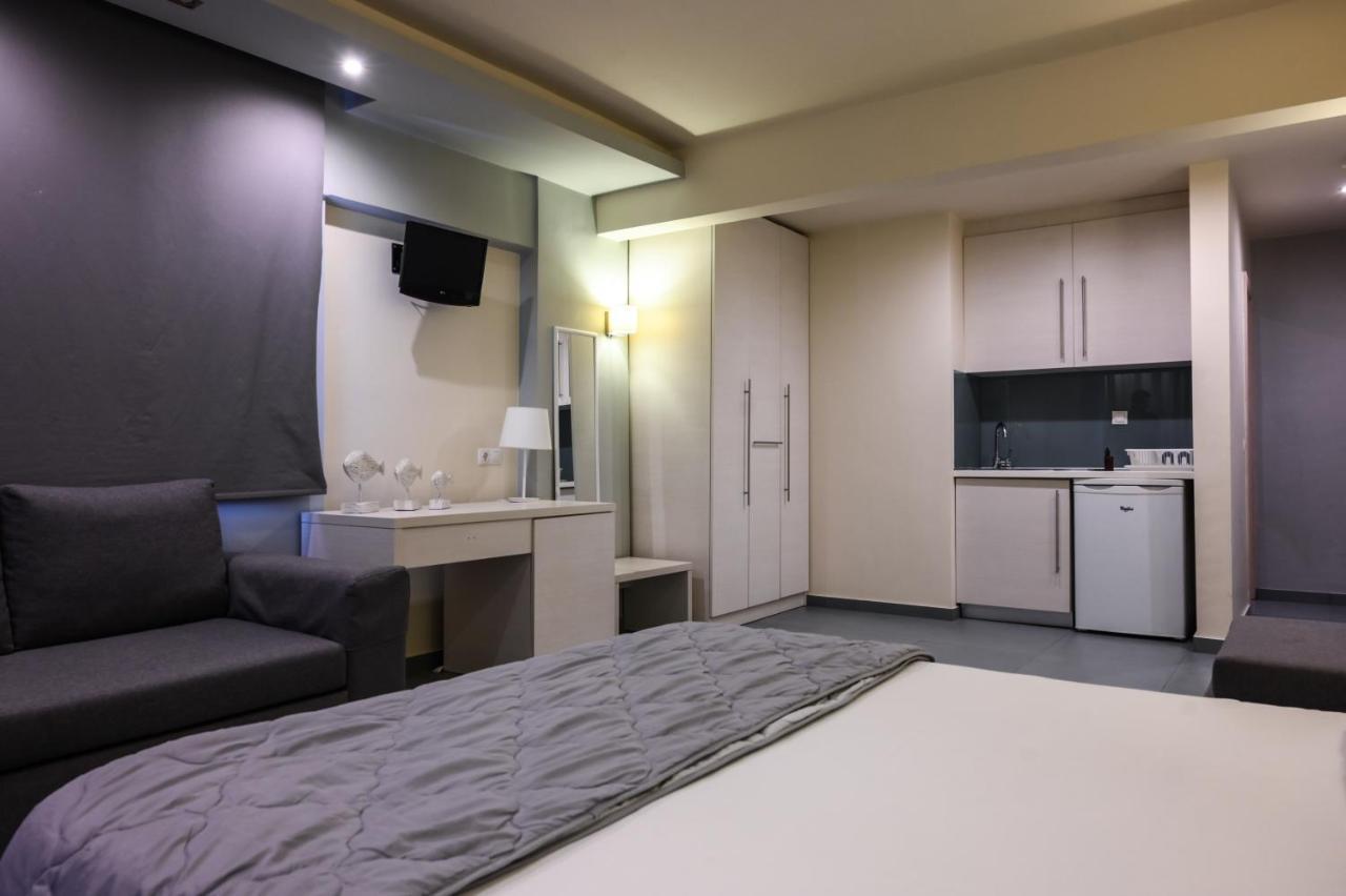 Blue Sea Boutique Apartments Олимпиаки-Акти Экстерьер фото