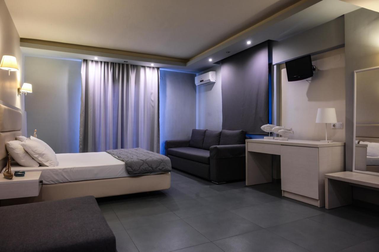 Blue Sea Boutique Apartments Олимпиаки-Акти Экстерьер фото